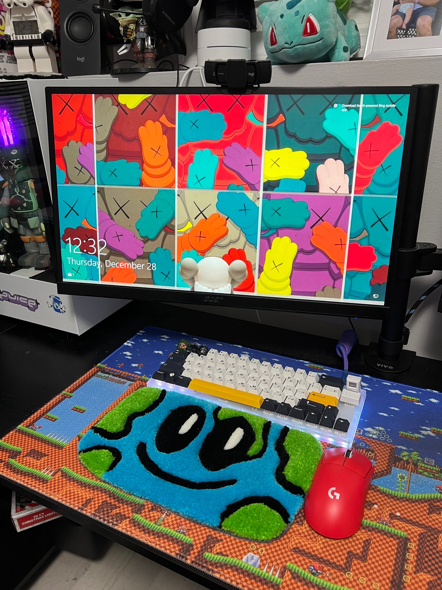Buddy The Earth Keyboard Wrist Rest (SOLD)