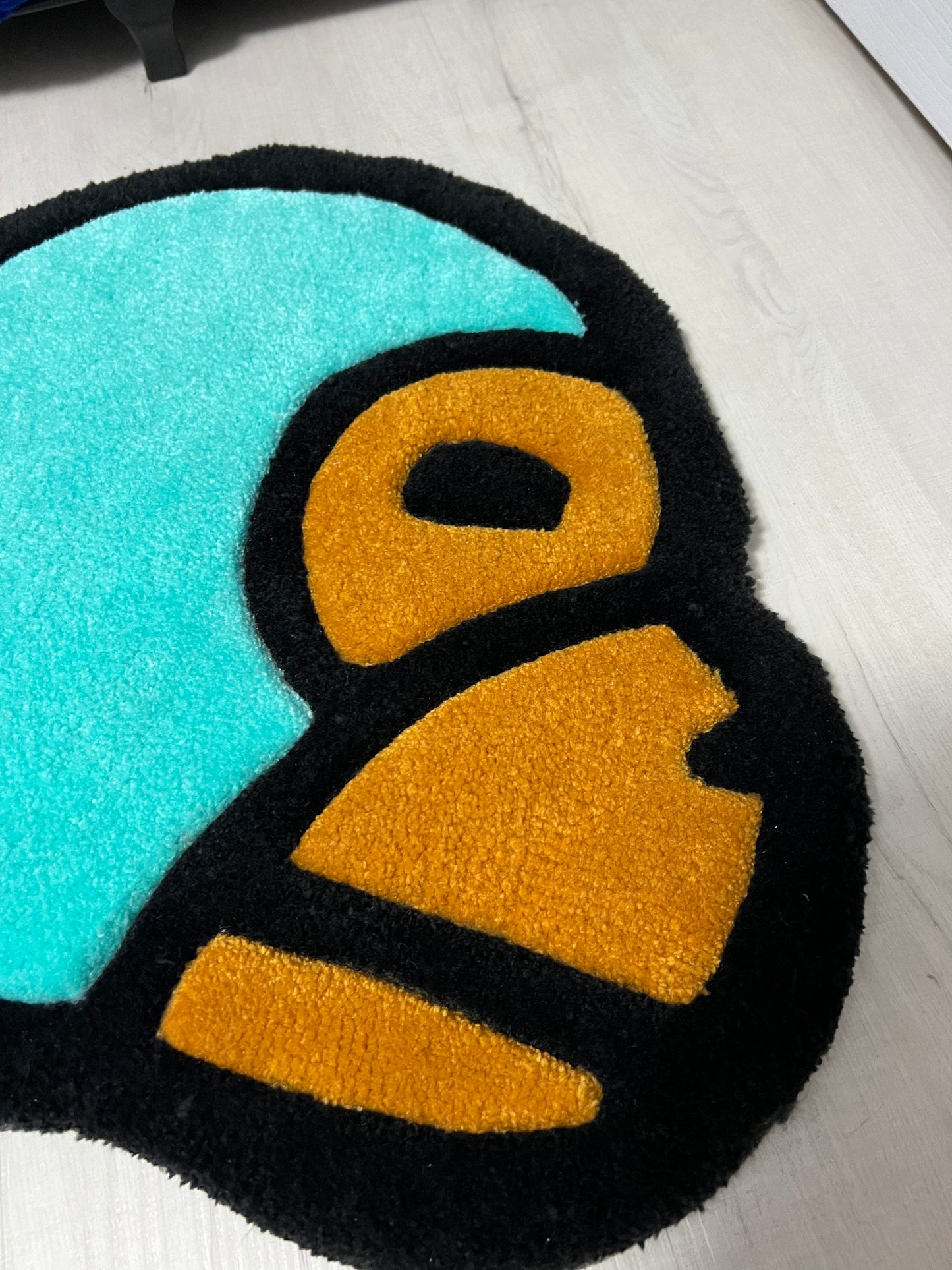 Teal Monkey Sleeping (SOLD)