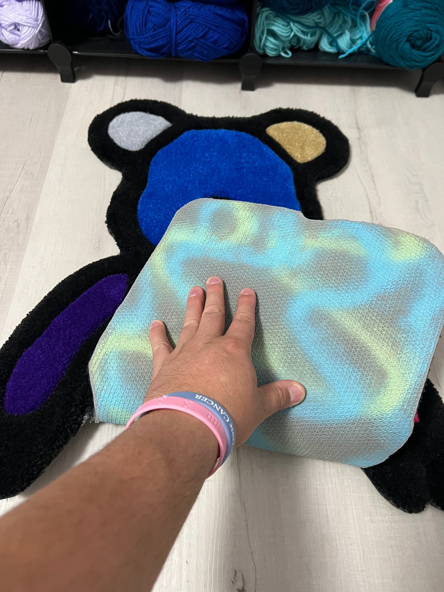 Multi Colored Bear (SOLD)