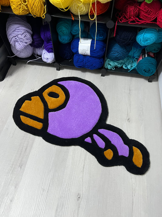 Purple Monkey Sleeping *SOLD*