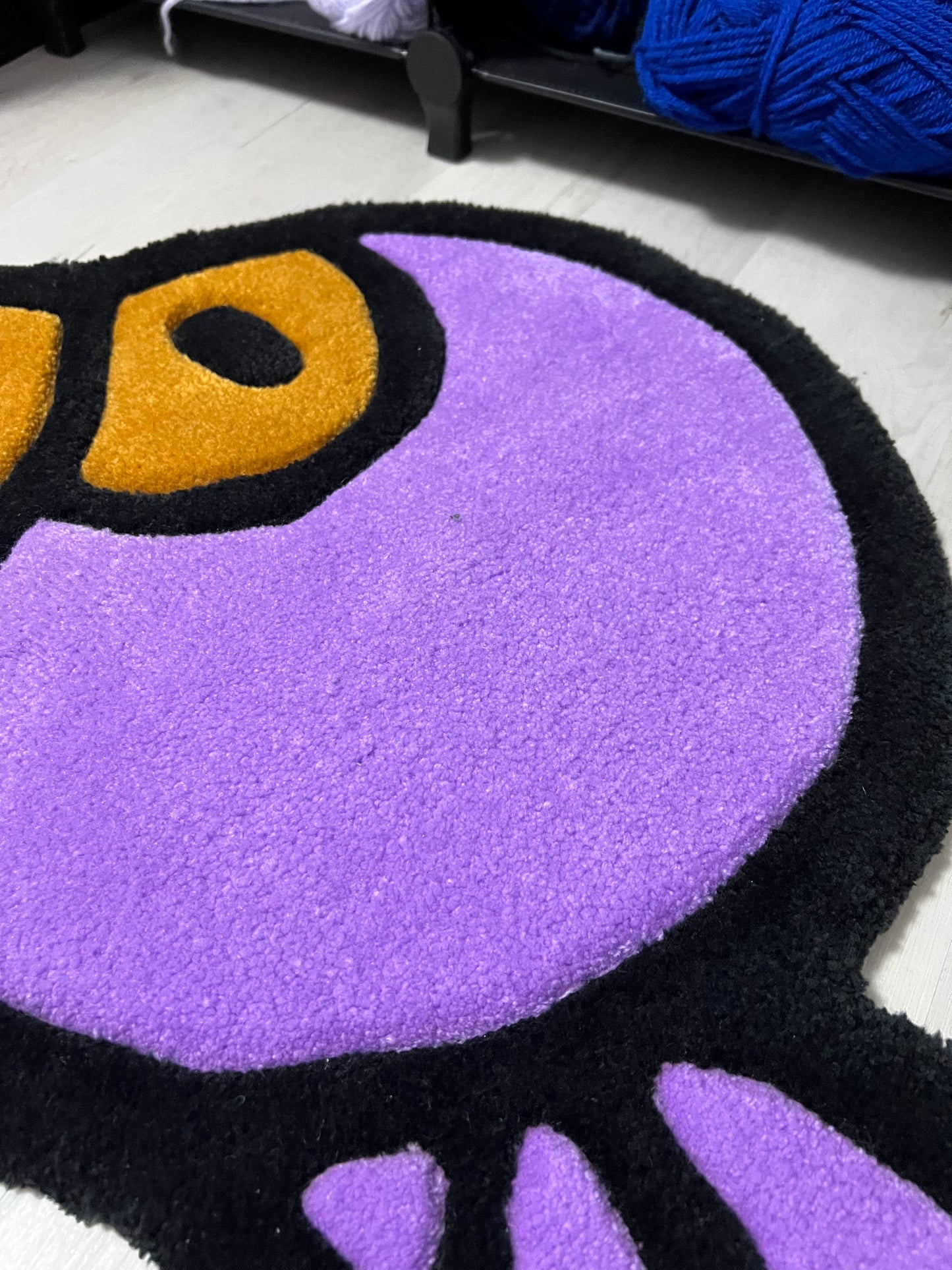 Purple Monkey Sleeping *SOLD*